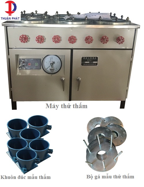 Máy thử xác định độ thấm bê tông